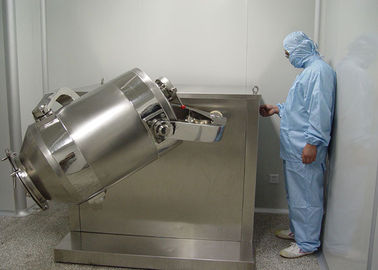 menghemat 304 / 316L Vertical Mixer Gerakan 3D swing Mixer energi