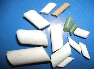 Kepadatan tinggi polishing media, abrasive bentuk silinder untuk polishing halus