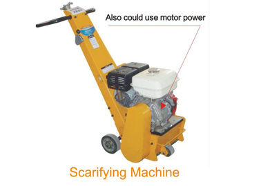 5.5HP Honda mendorong tangan / Lantai bensin scarifying Mesin Untuk Beton
