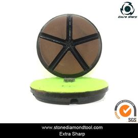 3 &quot;80mm Ceramic Resin Obligasi Diamond Grinding Disc Batu Lantai Poles Pads
