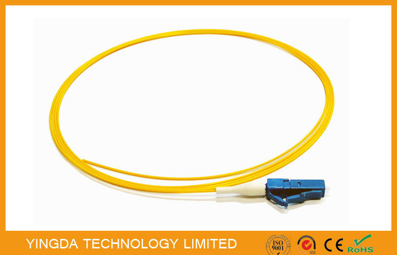 LC SM LSZH Serat Optik Pigtail 900um Putih 1.5M UPC Polandia, Single Mode Fiber Pigtails